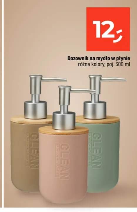 Dozownik na mydło w płynie 300 ml