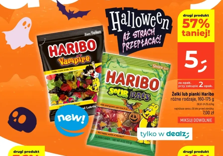 Żelki Haribo Vampire +1 wariant