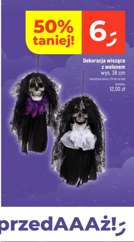 Dekoracja wisząca z welonem