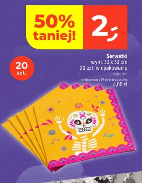 Serwetki 33x33 cm