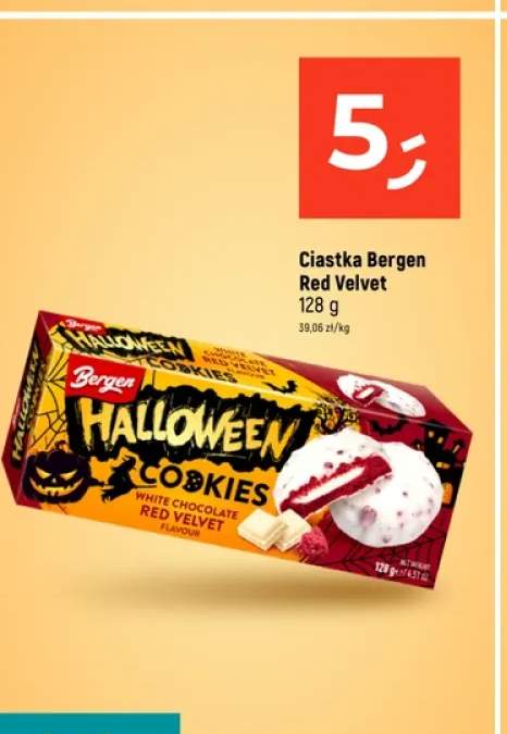Ciastka Bergen Red Velvet