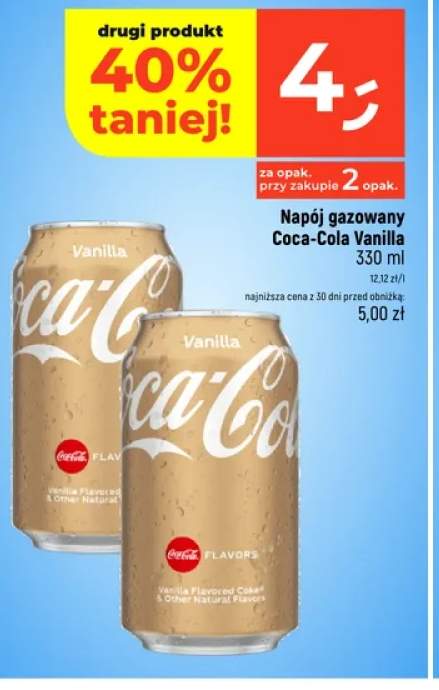 Napój gazowany Coca-Cola Vanilla