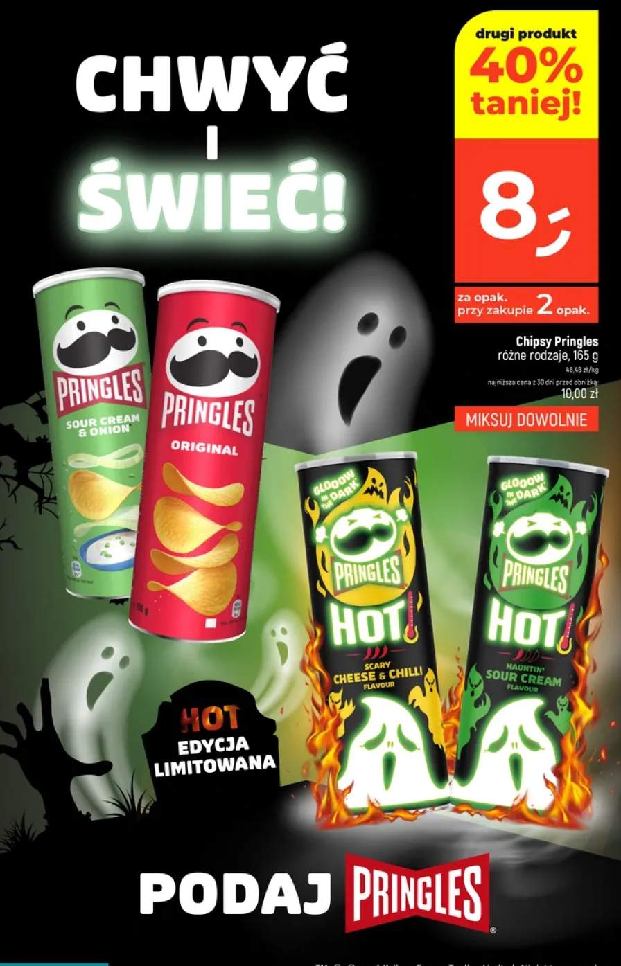 Chipsy Pringles Sour Cream & Onion +3 warianty