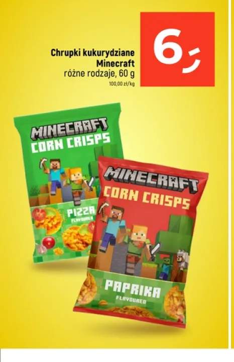 Chrupki kukurydziane Minecraft Pizza +1 wariant