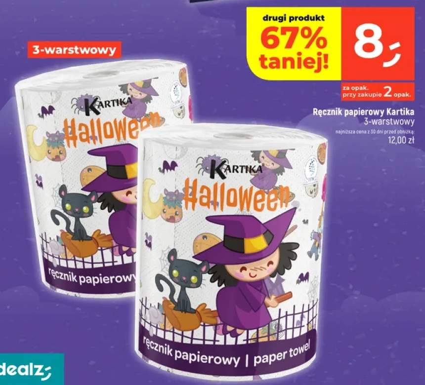 Ręcznik papierowy 3-warstwowy Kartika