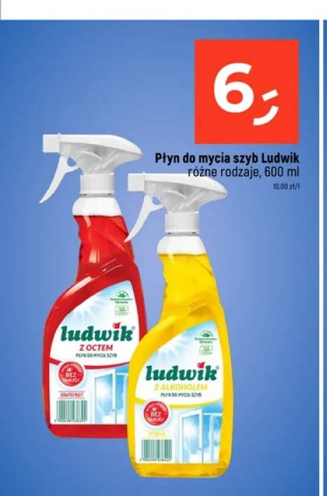 Płyn do mycia szyb Ludwik