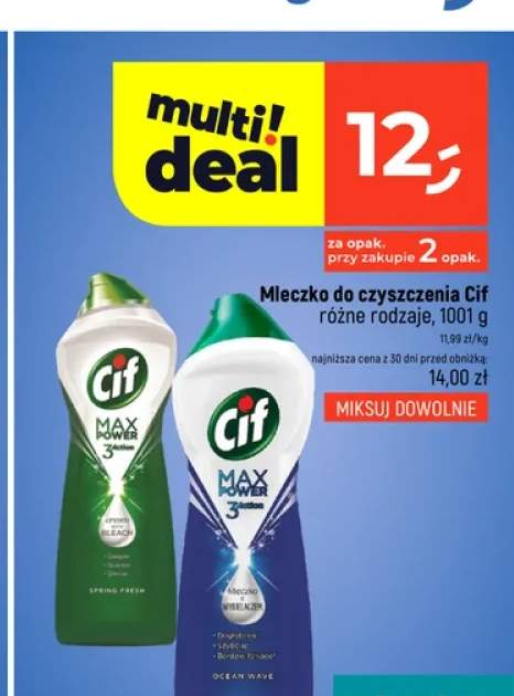 Mleczko do czyszczenia Cif