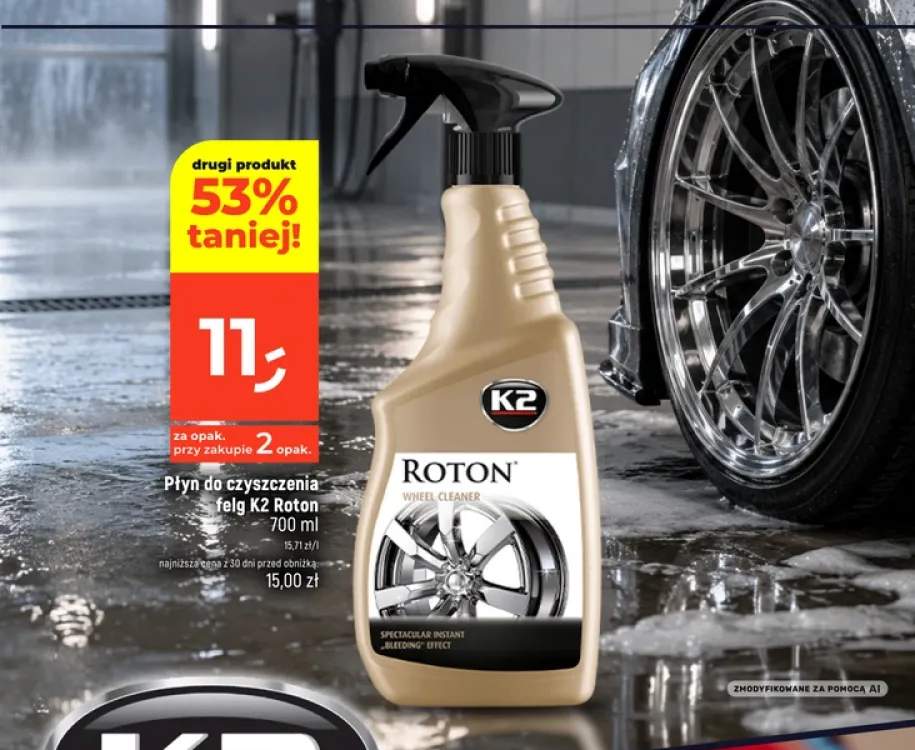 Płyn do czyszczenia felg K2 Roton