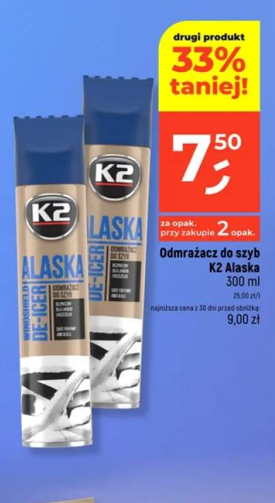 Odmrażacz do szyb K2 Alaska