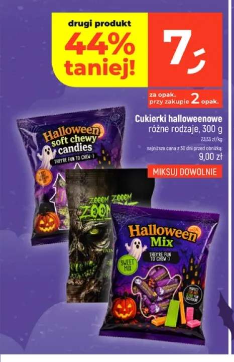 Cukierki halloweenowe