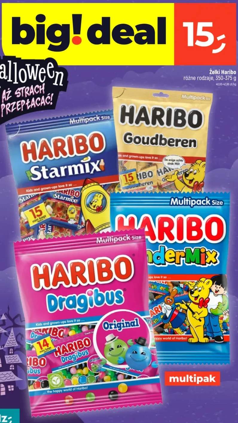 Żelki Haribo Starmix +3 warianty