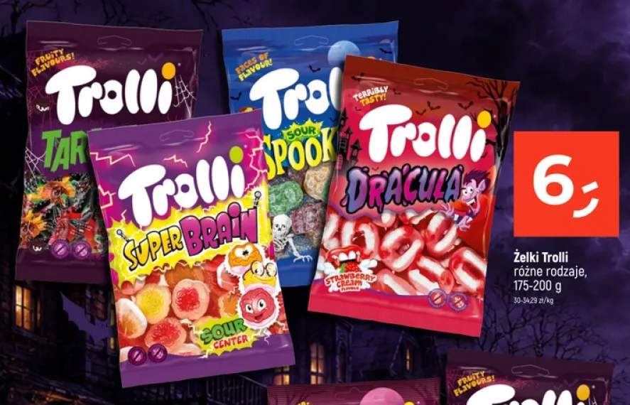 Żelki Trolli Tarantula +3 warianty