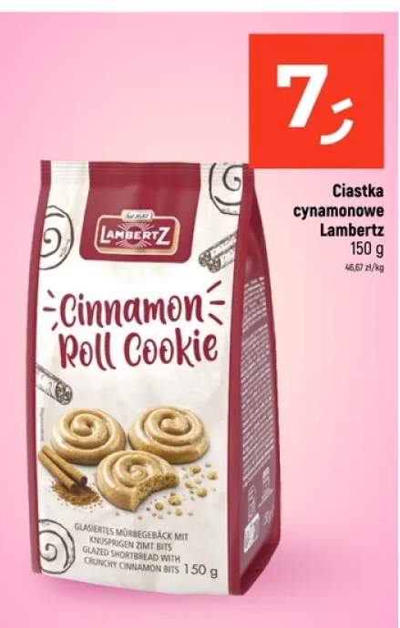Ciastka cynamonowe Lambertz