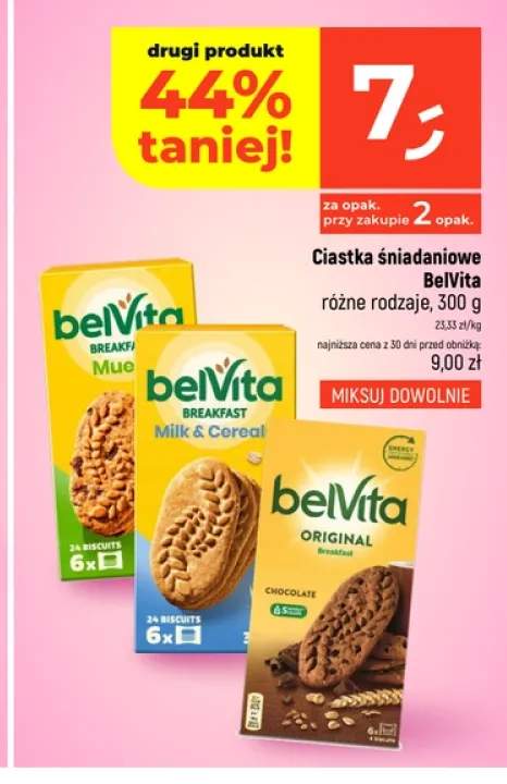 Ciastka śniadaniowe BelVita