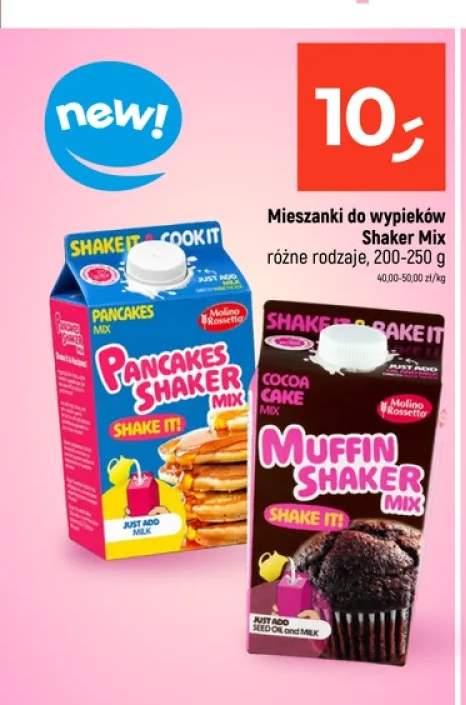 Mieszanki do wypieków Shaker Mix