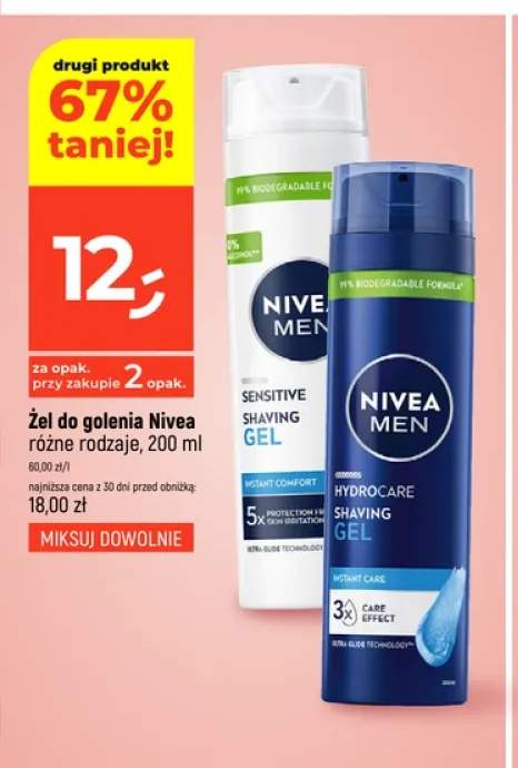 Żel do golenia Nivea
