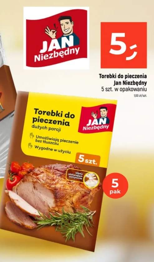 Torebki do pieczenia Jan Niezbędny