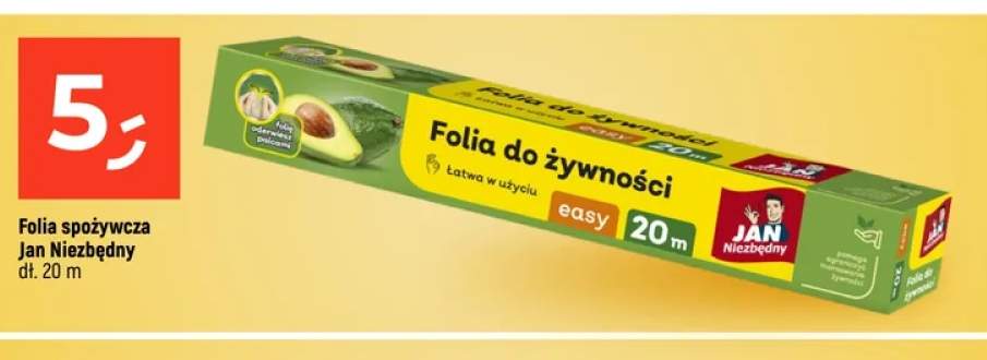 Folia spożywcza Jan Niezbędny 20 m