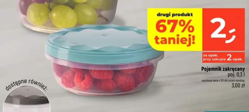 Pojemnik zakręcany 0,3 l
