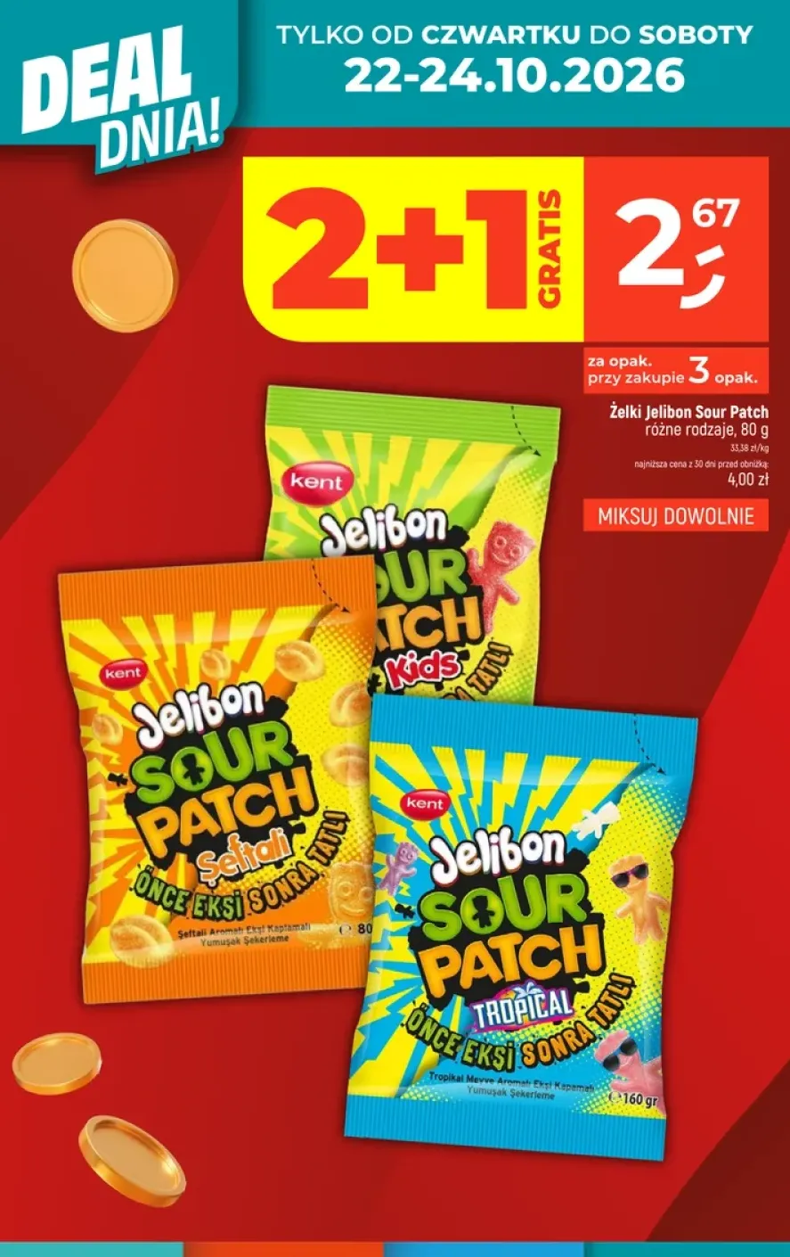 Żelki Jelibon Sour Patch