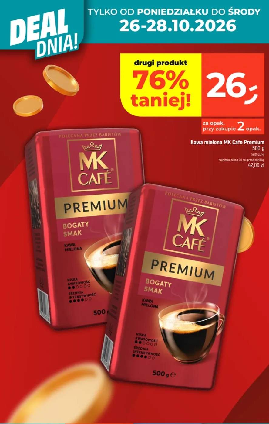 Kawa mielona MK Cafe Premium