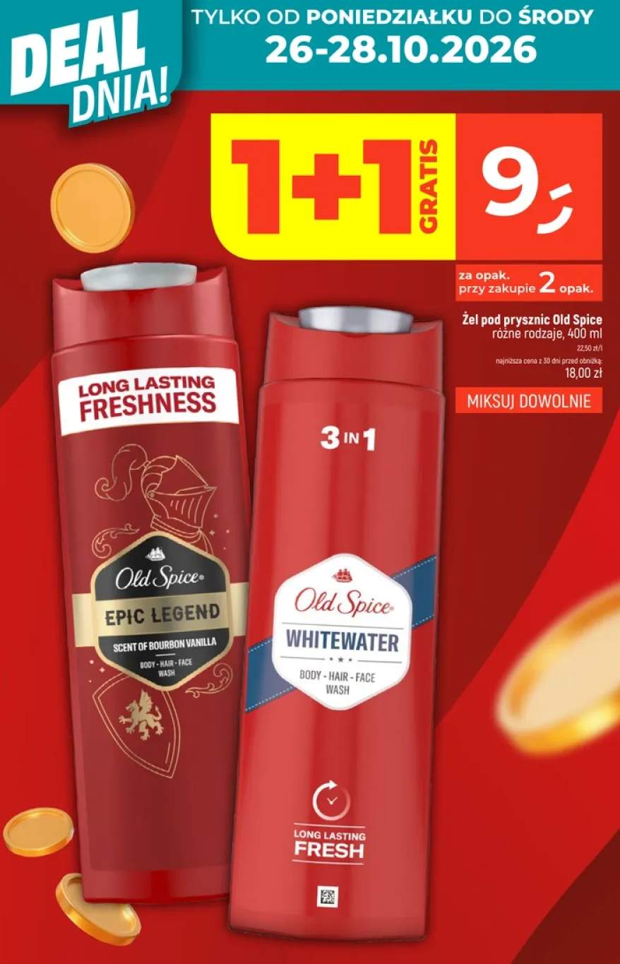 Żel pod prysznic Old Spice Epic Legend