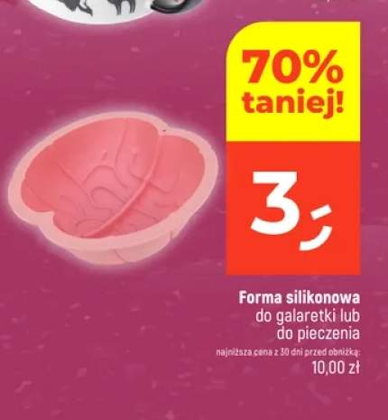 Forma silikonowa do galaretki lub do pieczenia