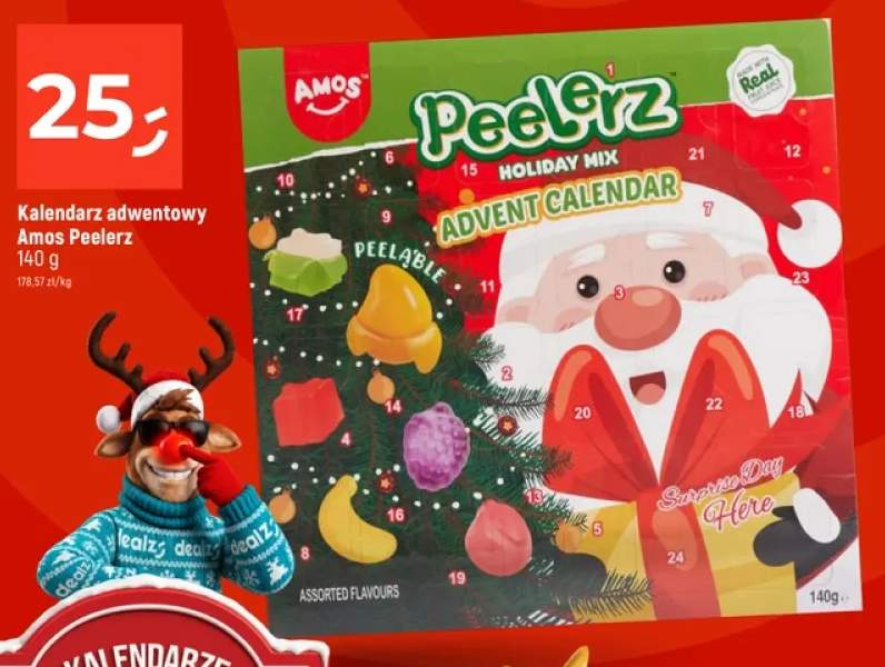 Kalendarz adwentowy Amos Peelerz