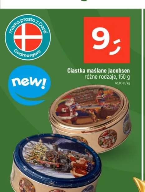 Ciastka maślane Jacobsen