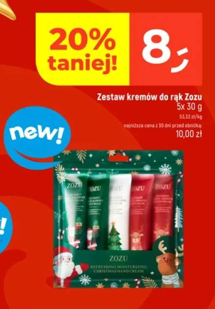 Zestaw kremów do rąk 5-pak Zozu