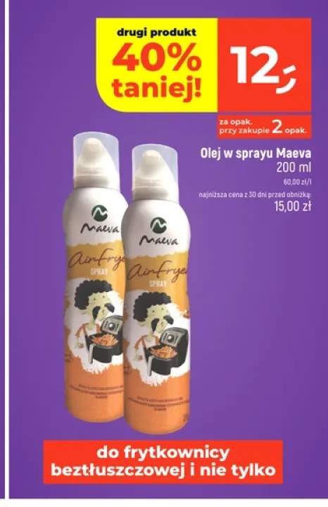 Olej w sprayu Maeva
