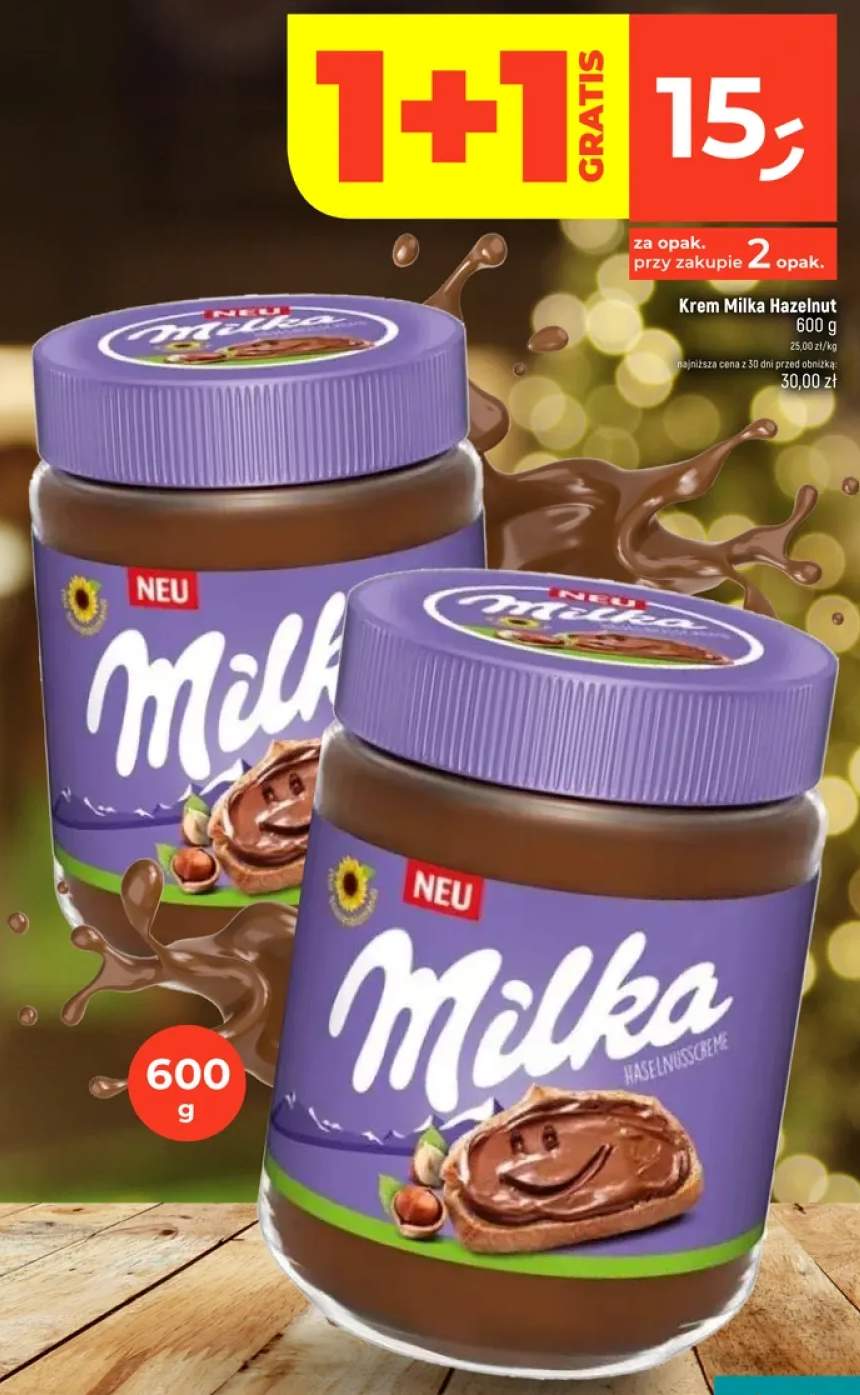 Krem Milka Hazelnut