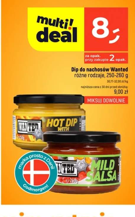 Dip do nachosów Wanted Hot Dip with Cheese +1 wariant