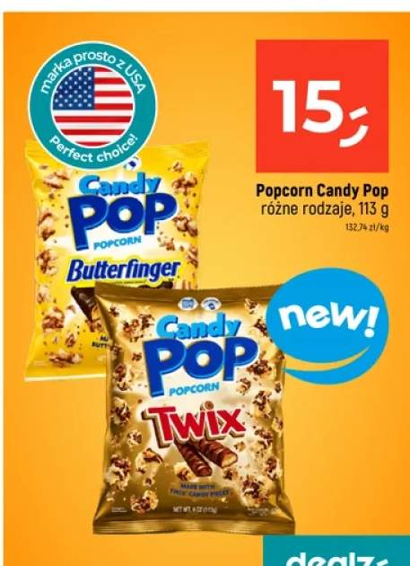 Popcorn Candy Pop Butterfinger +1 wariant