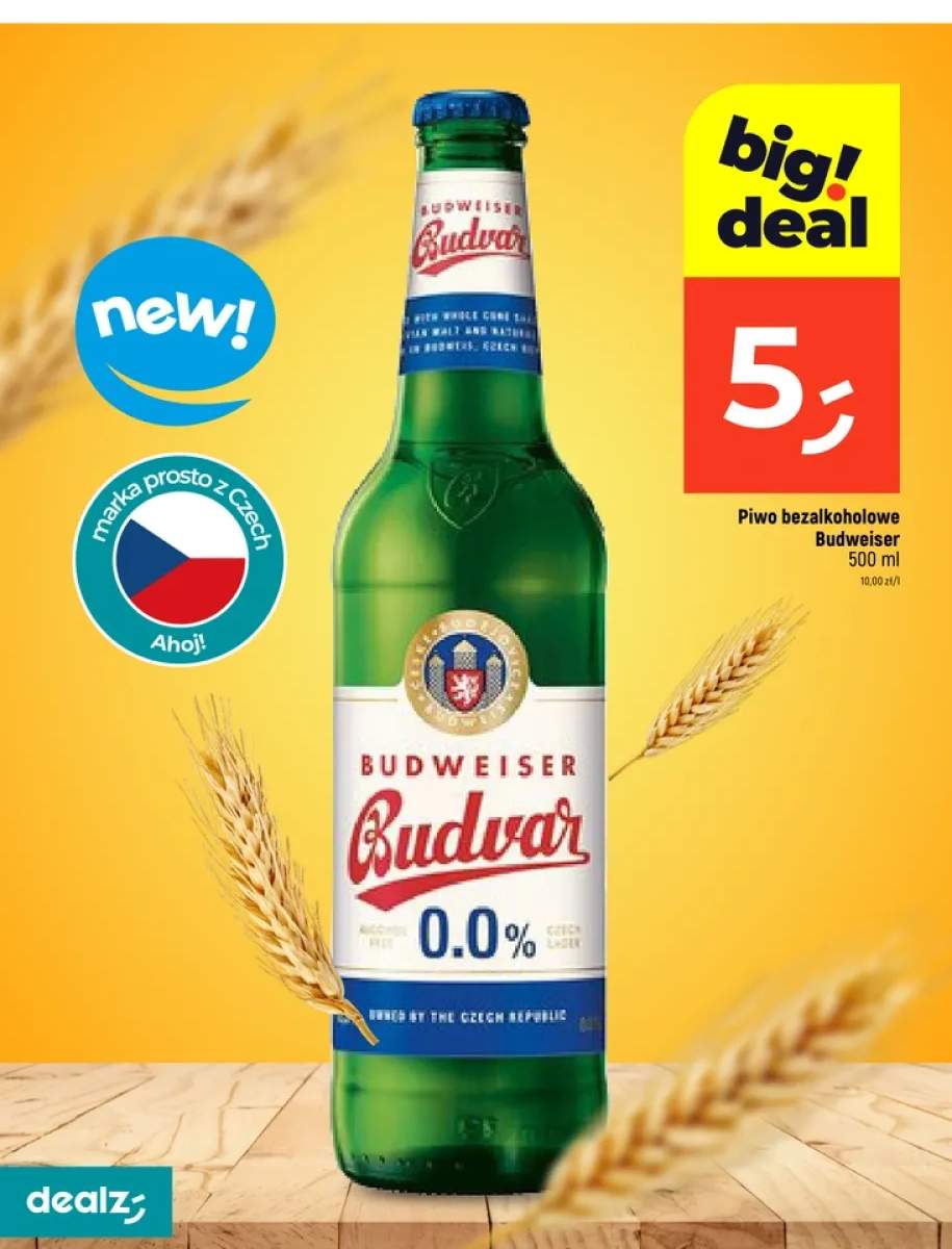 Piwo bezalkoholowe Budweiser