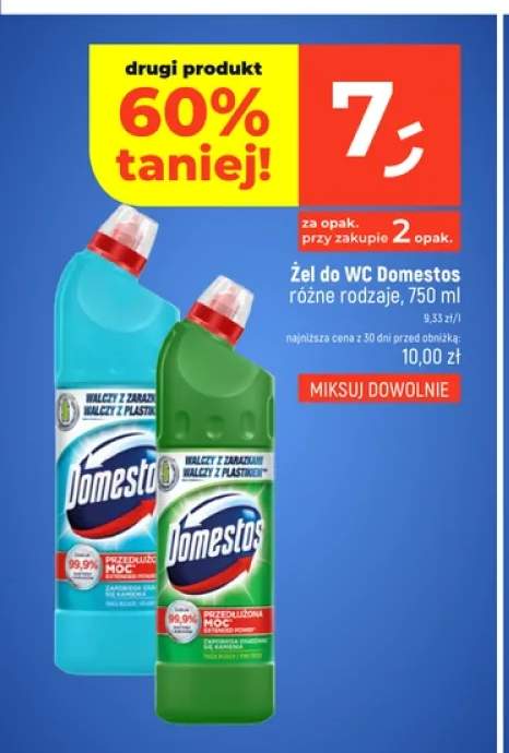 Żel do WC Domestos