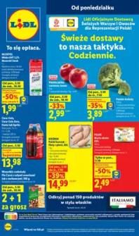Okładka gazetki Lidl